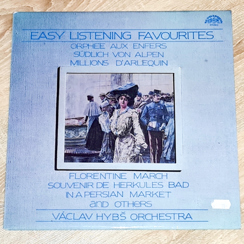 Václav Hybš Orchestra – Easy Listening Favourites 1986 VG+, VYPRANÁ Vinyl (LP)