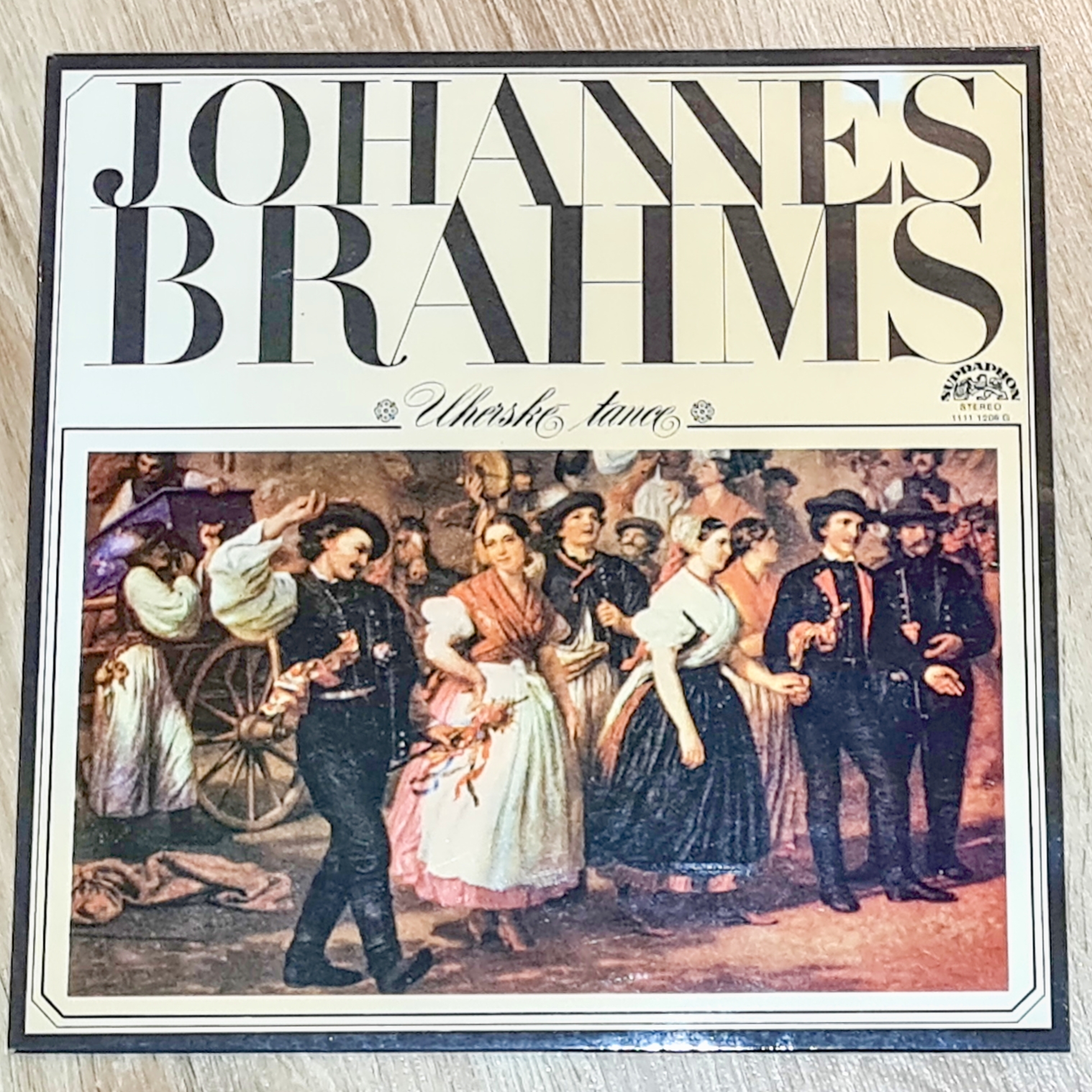 Johannes Brahms, Symfonický Orchestr HL. M. Prahy (FOK), Dean Dixon – Uherské Tance 1972 EX, VYPRANÁ Vinyl (LP)