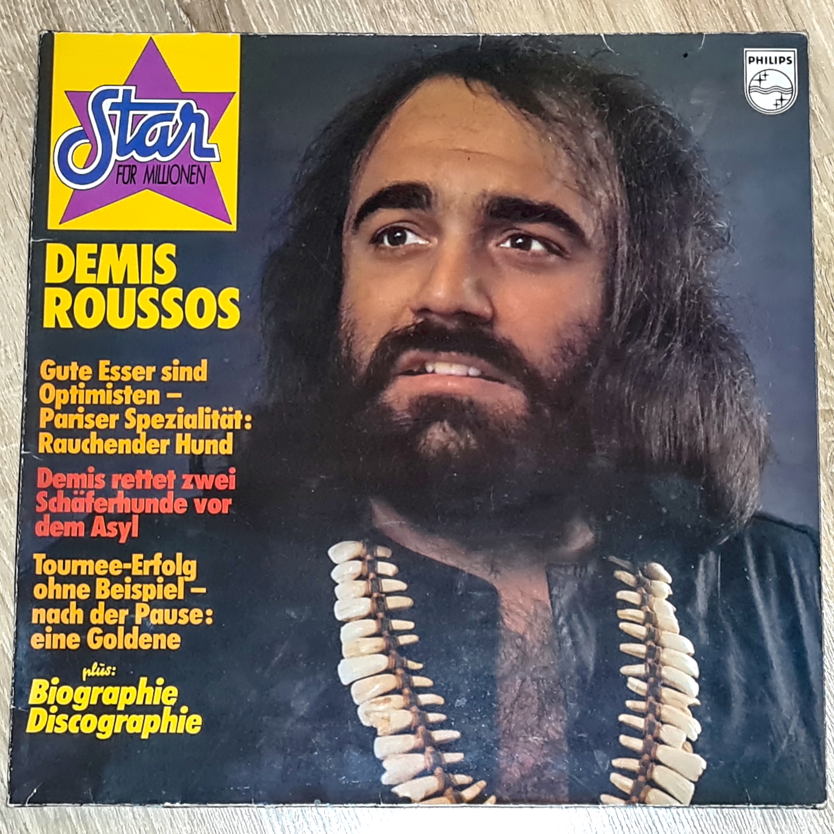 Demis Roussos – Star For Millions 1975 VG+, VYPRANÁ Vinyl (LP)