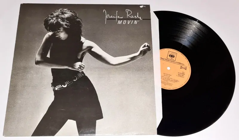 Jennifer Rush – Movin' 1987 VG-, VYPRANÁ Vinyl (LP)