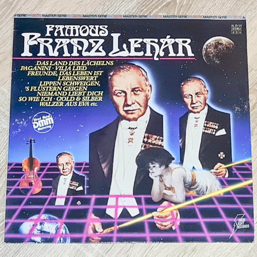 Franz Lehár – Famous Franz Lehár VG+, VYPRANÁ Vinyl (LP)