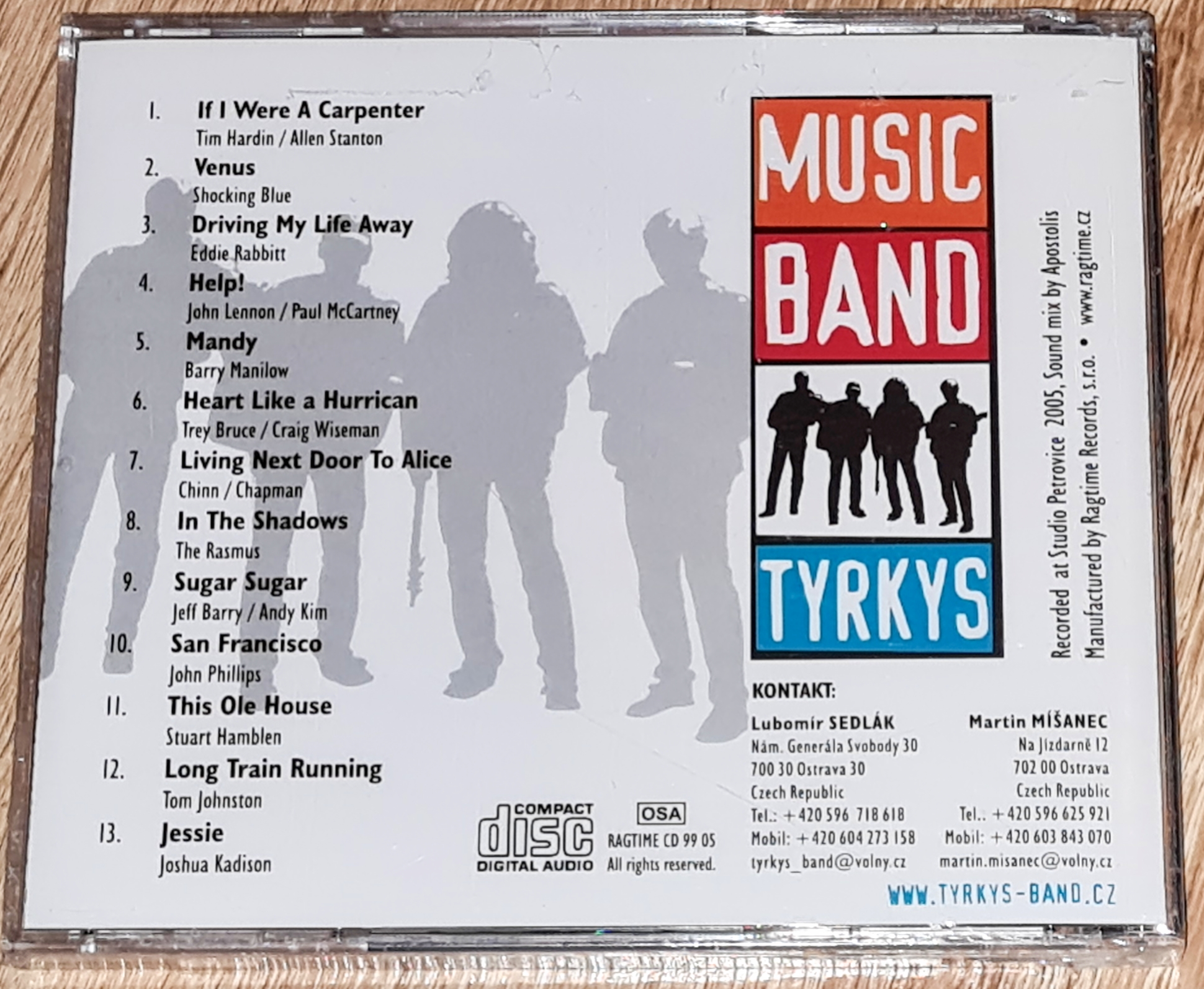 Tyrkys – Music Band Tyrkys 2005 CD (nerozbalené)