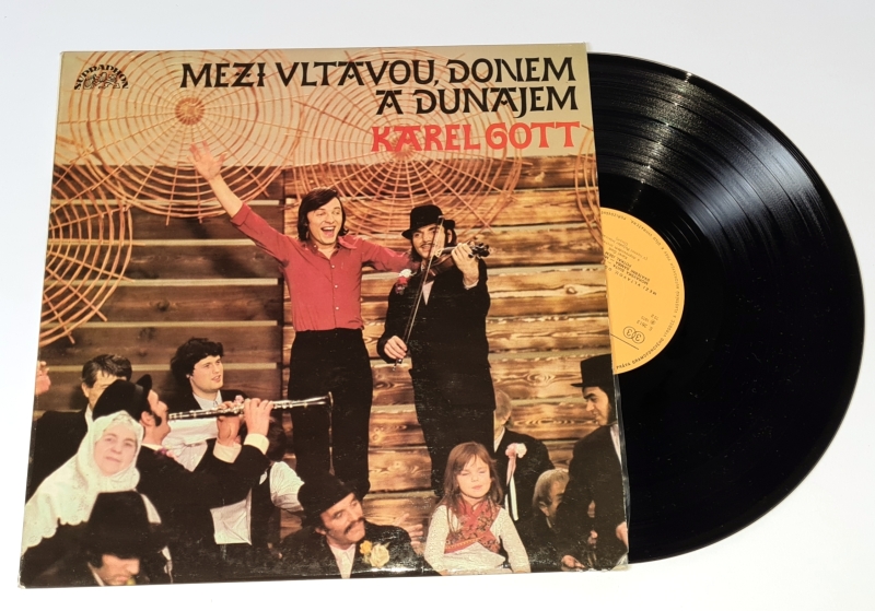 Karel Gott – Mezi Vltavou, Donem A Dunajem 1973 VG+, VYPRANÁ Vinyl (LP)