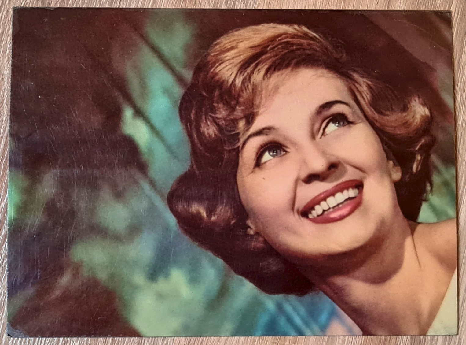 Yvetta Simonová – Má Máma Tuší 1963, Vinylová pohlednice nenahrana