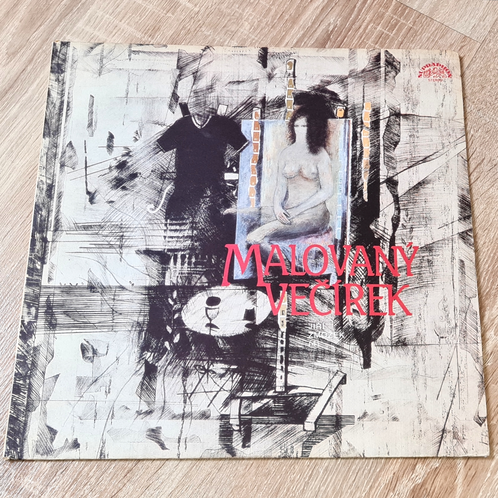 Jiří Zmožek – Malovaný Večírek 1988 EX, VYPRANÁ Vinyl (LP)