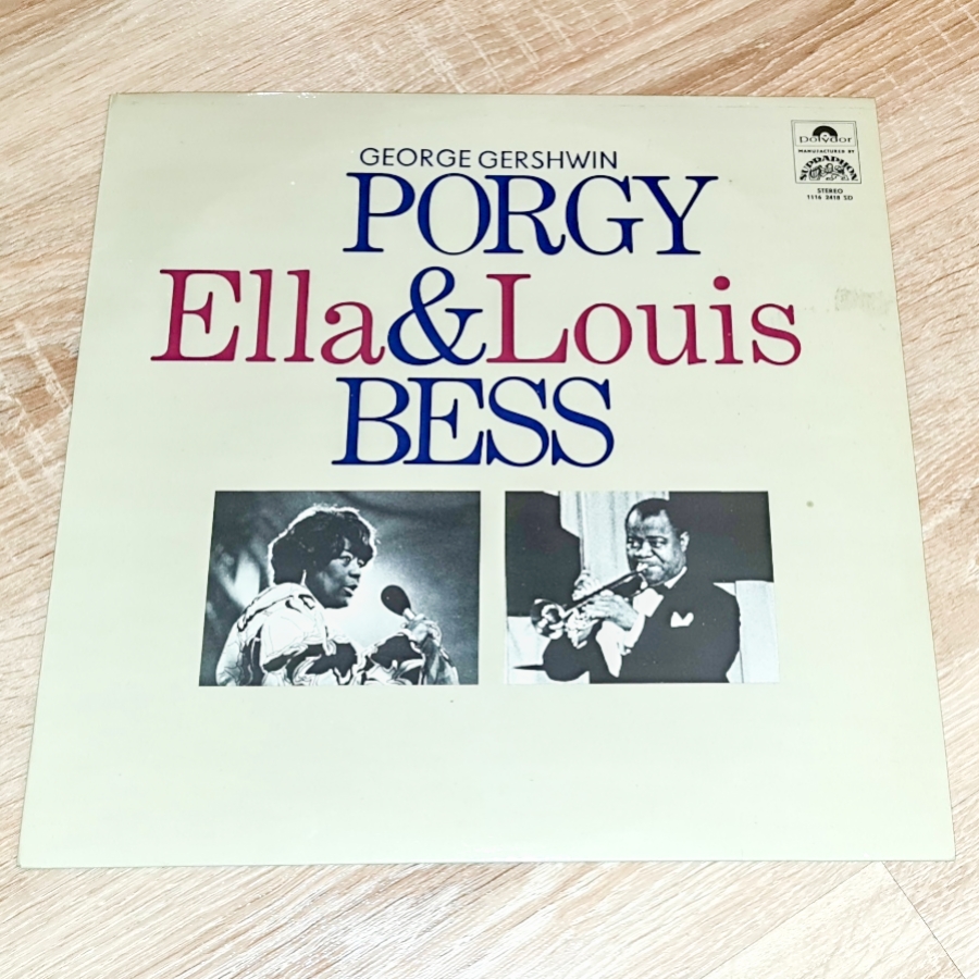 George Gershwin, Ella & Louis – Porgy & Bess 1979 VG+, VYPRANÁ Vinyl (LP)