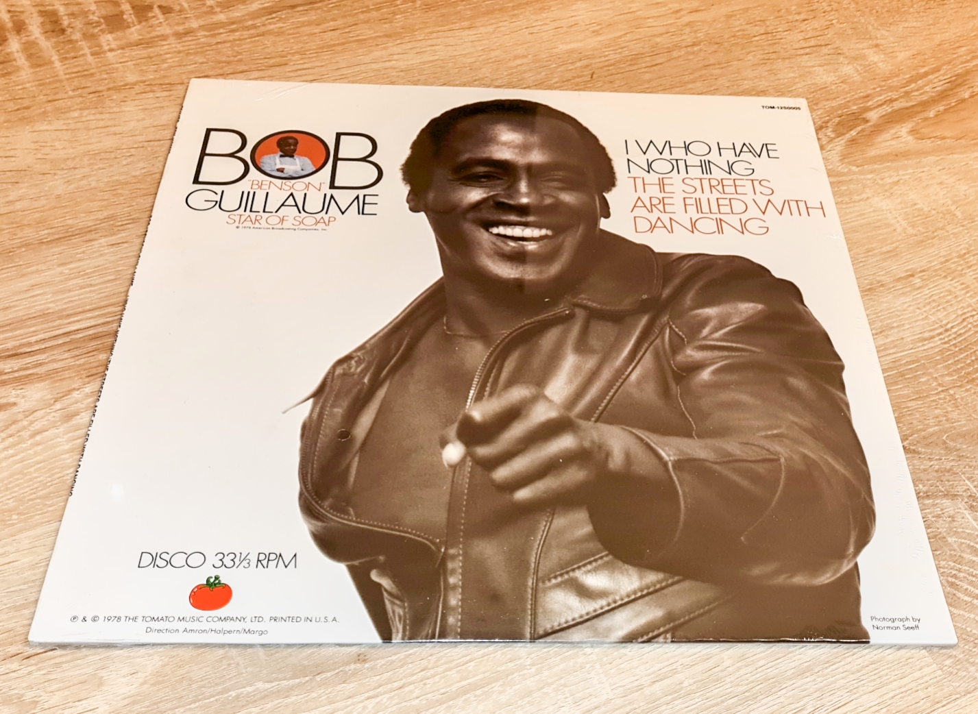 Bob "Benson" Guillaume – I Who Have Nothing / The Streets Are Filled With Dancing 1978 NOVÁ, NEHRANÁ Vinyl (LP)