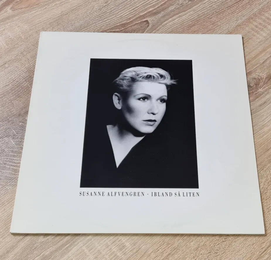 Susanne Alfvengren – Ibland Så Liten 1988 VG, VYPRANÁ Vinyl (LP)