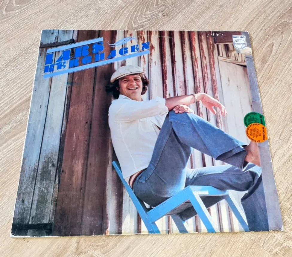 Lars Berghagen – Jag Ville Bli Någon 1976 VG+, VYPRANÁ Vinyl (LP)