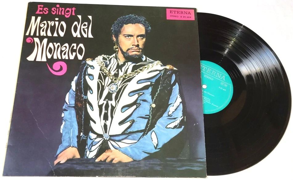 Mario del Monaco – Es Singt Mario Del Monaco 1974 EX, VYPRANÁ Vinyl (LP)