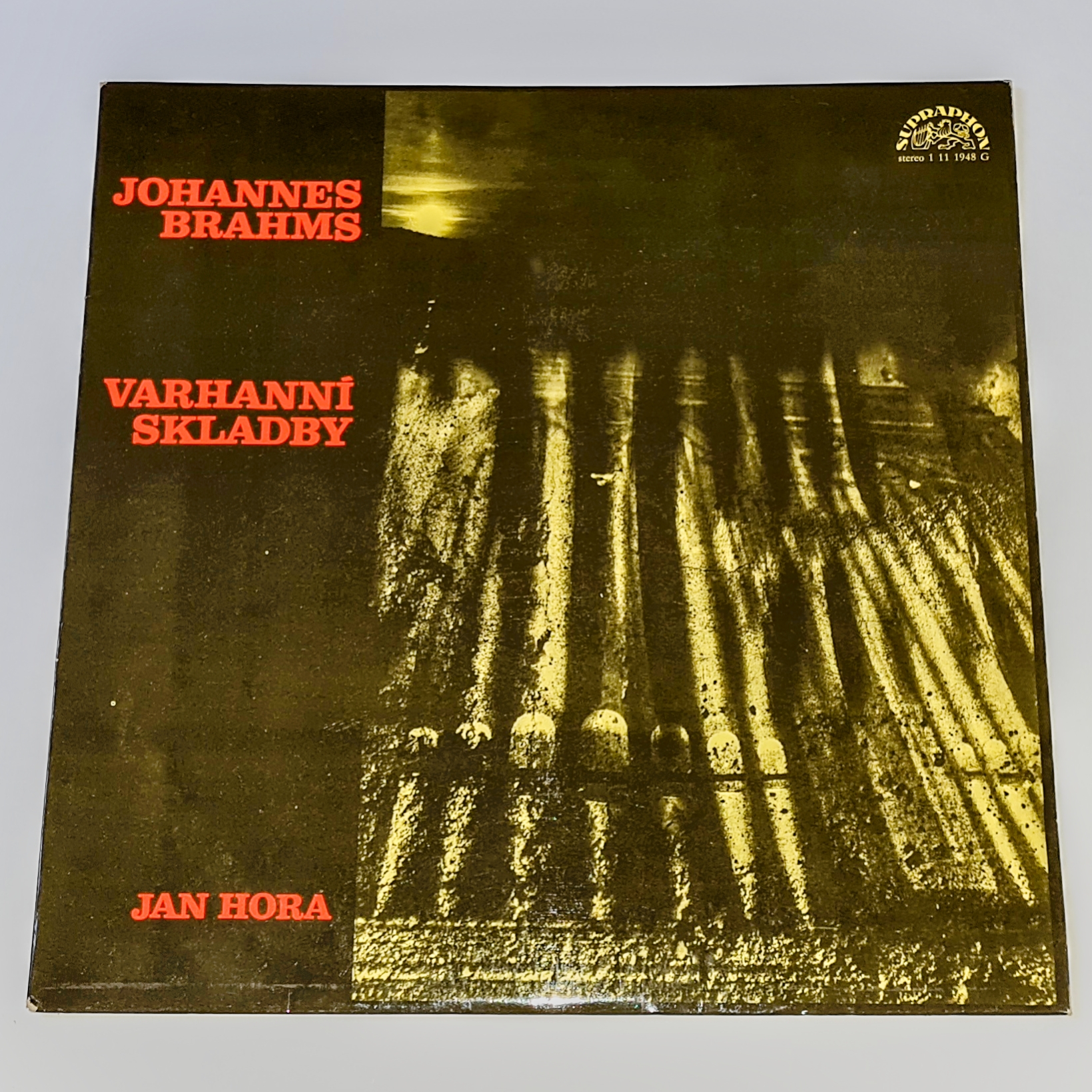 Johannes Brahms – VARHANNÍ SKLADBY 1976 VG+, VYPRANÁ Vinyl (LP)