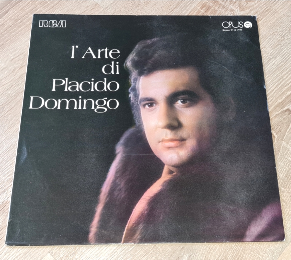 Placido Domingo – L'Arte Di Placido Domingo 1971 VG+, VYPRANÁ Vinyl (LP)