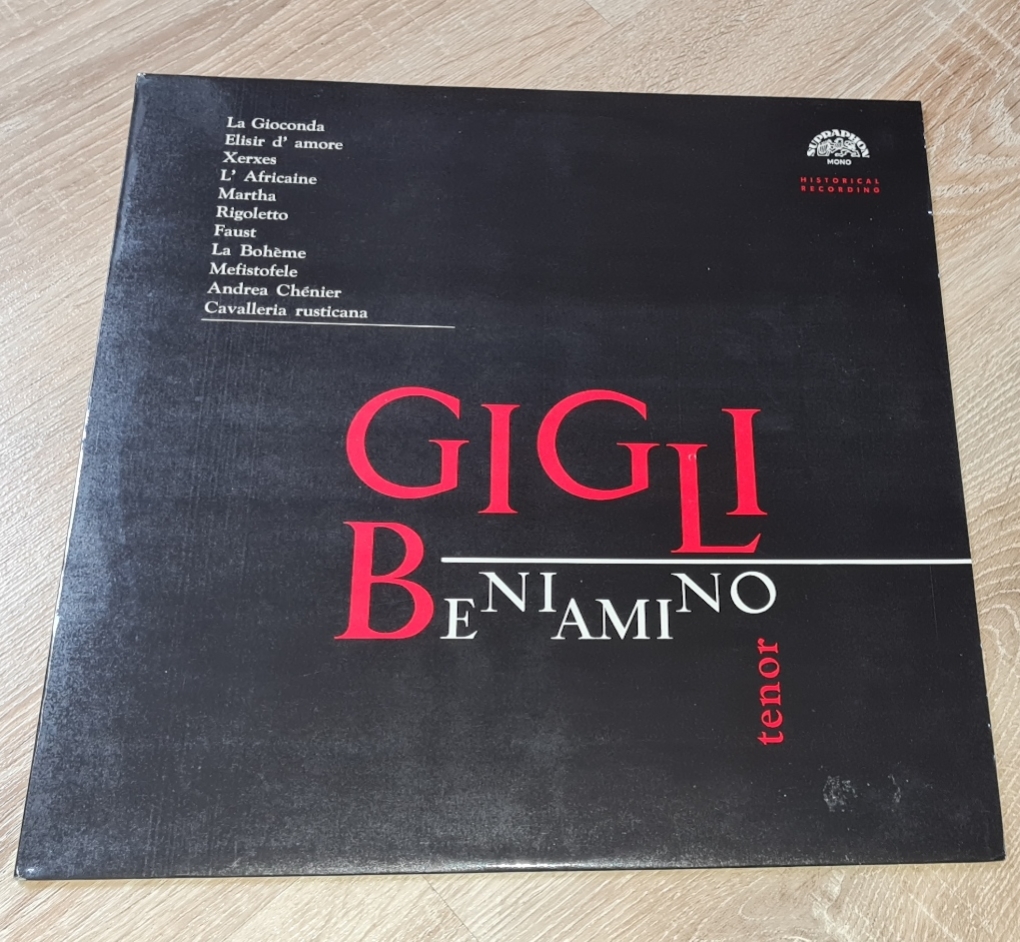 Beniamino Gigli – Recital 1988 EX, VYPRANÁ Vinyl (LP)