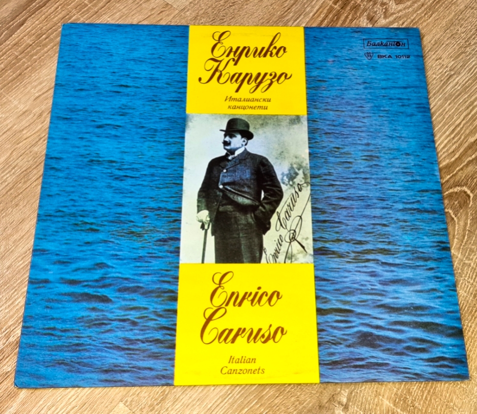 Enrico Caruso – Italian Canzonets 1980 VG, VYPRANÁ Vinyl (LP)