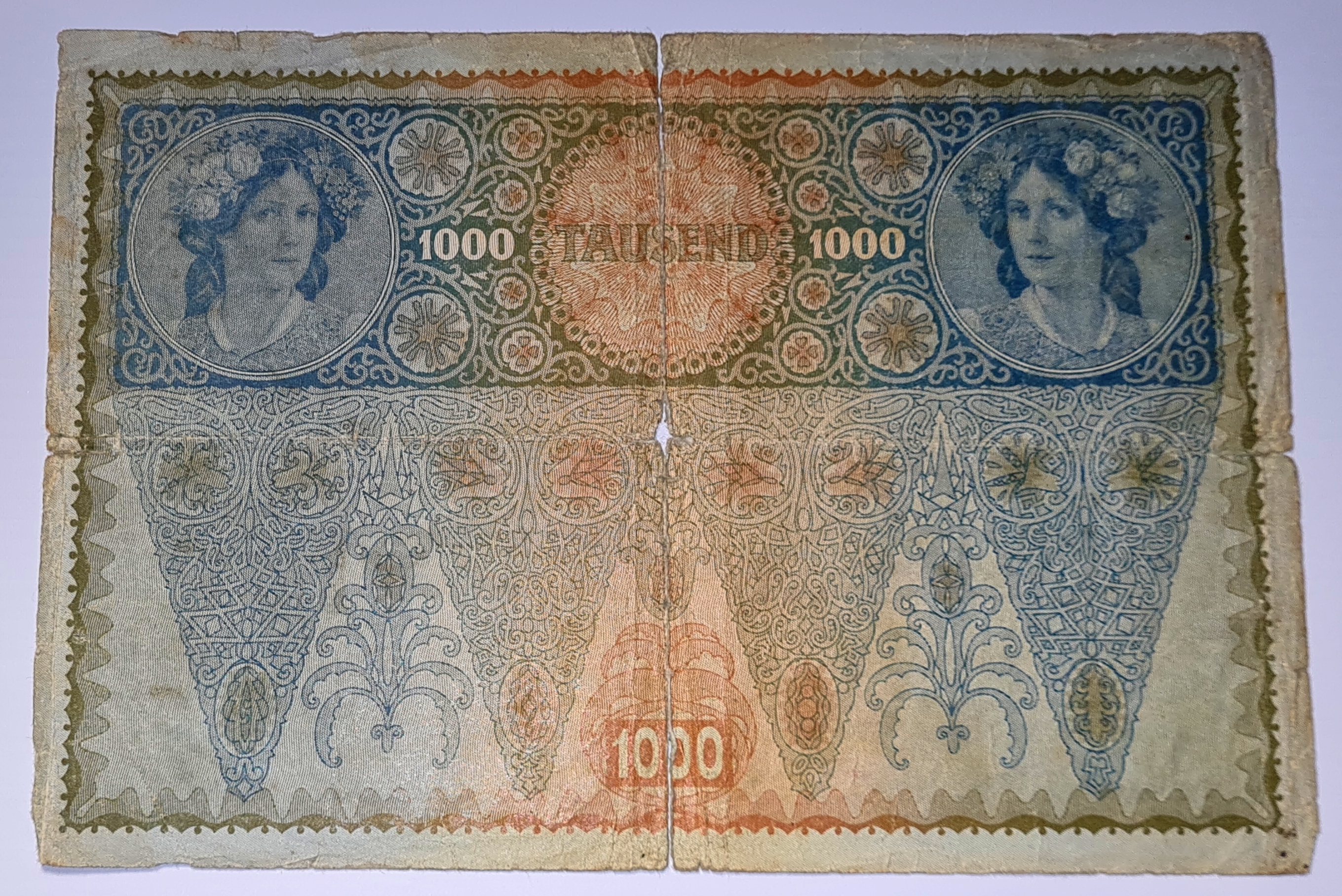 1000 Kronen 1902 - Rakousko-Uhersko, bankovka