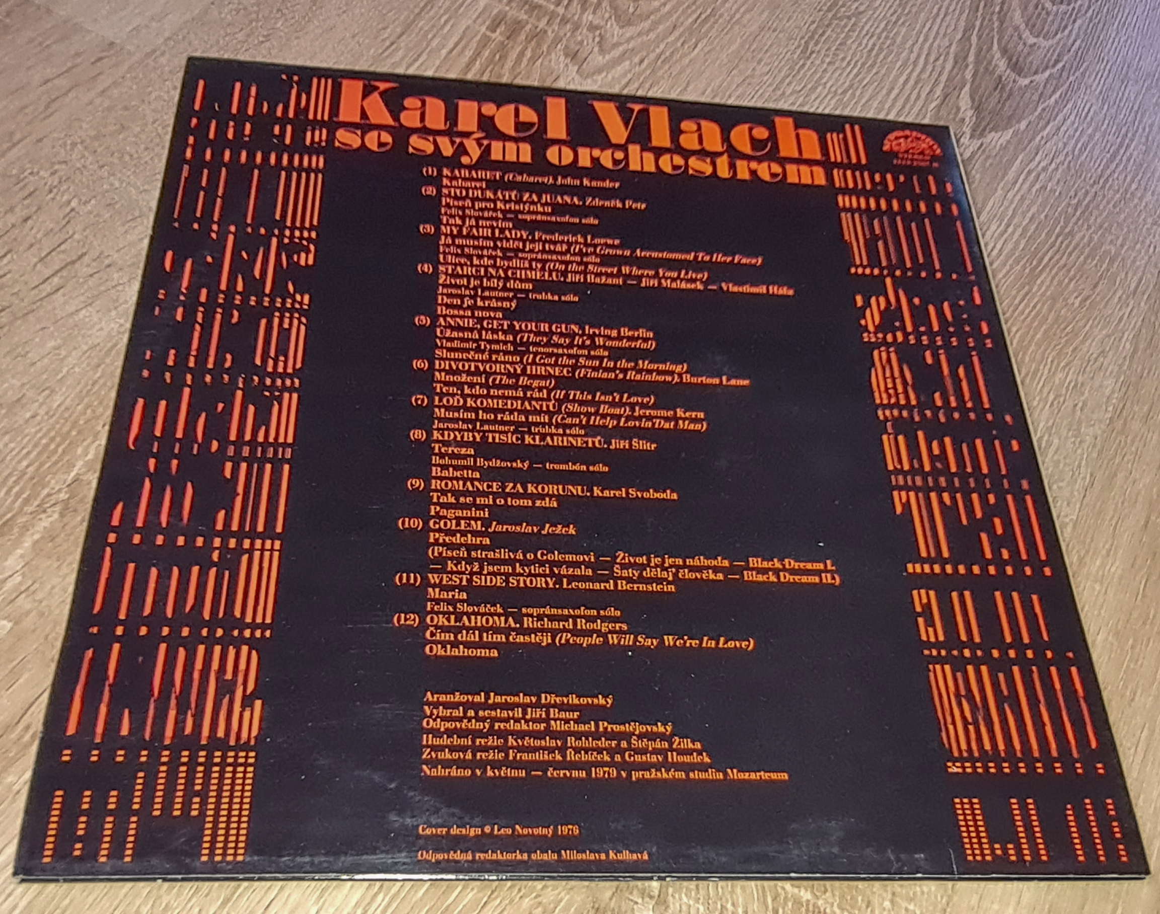 Karel Vlach Se Svým Orchestrem – Uvádí... 1980 VG, VYPRANÁ Vinyl (LP)