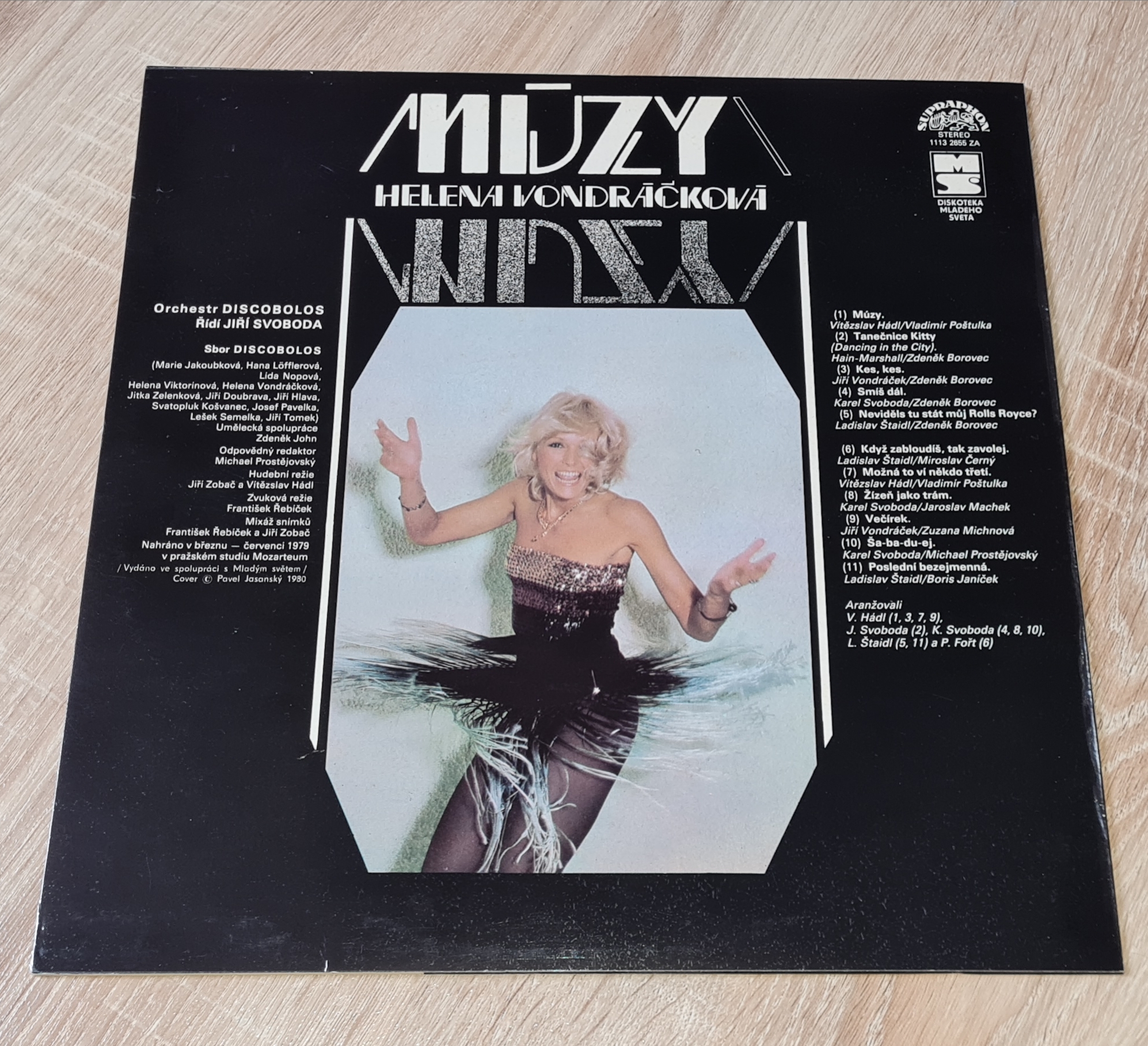 Helena Vondráčková – Múzy 1980 EX, VYPRANÁ Vinyl (LP)
