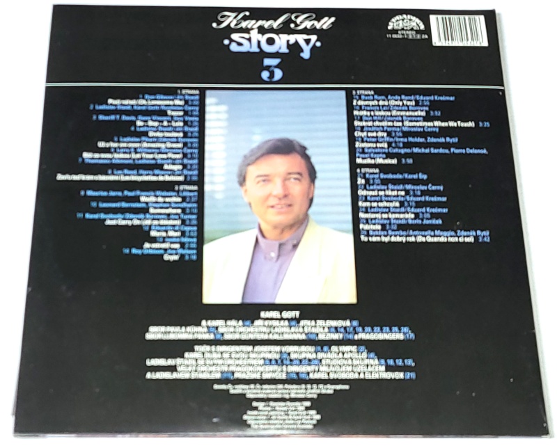 Karel Gott – Story 3, 1988 VG / VG+, VYPRANÉ Vinyl (2LP + příloha a plakát)