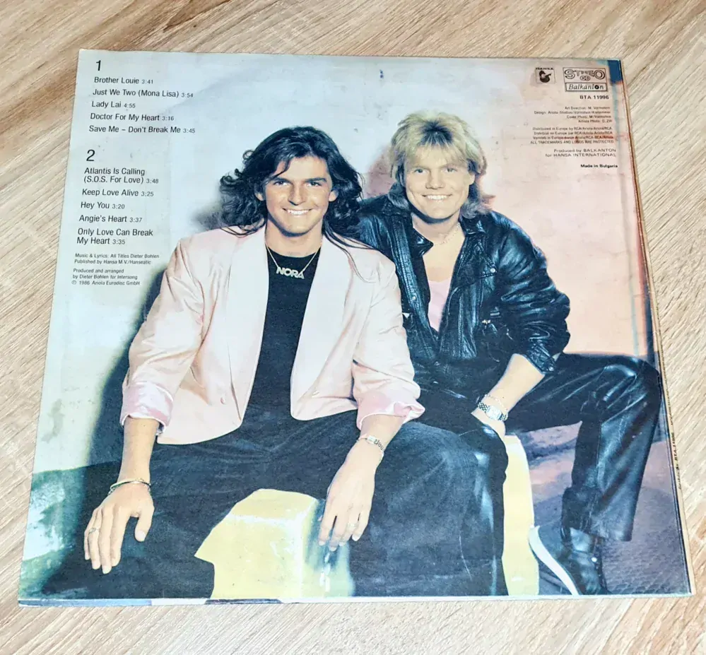Modern Talking – Ready For Romance - The 3rd Album 1986 VG, VYPRANÁ Vinyl (LP)