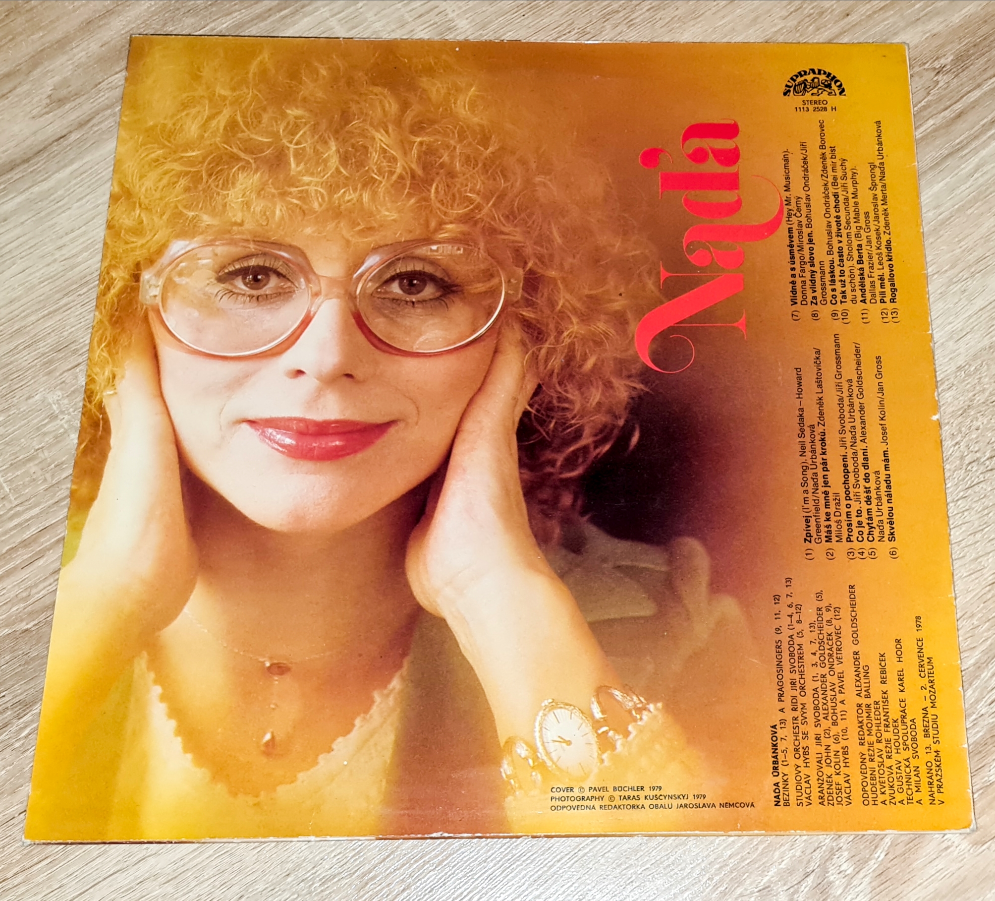 Naďa Urbánková – Naďa 1979 VG-, VYPRANÁ Vinyl (LP)