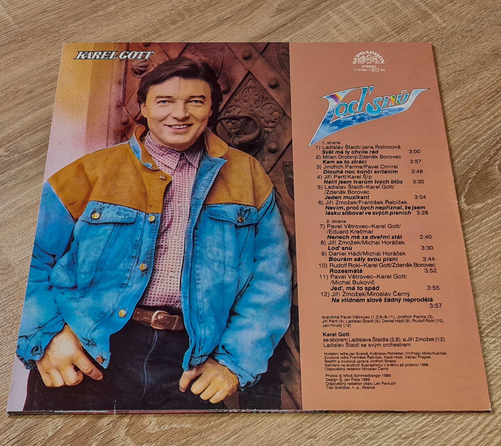 Karel Gott – Loď Snů 1989 VG+, VYPRANÁ Vinyl (LP)