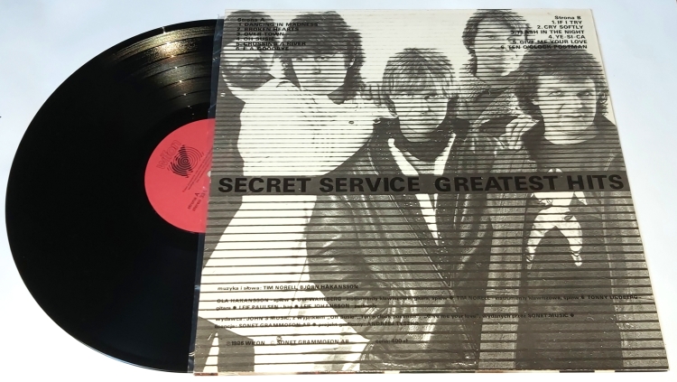 Secret Service – Greatest Hits 1987 EX, VYPRANÁ Vinyl (LP)