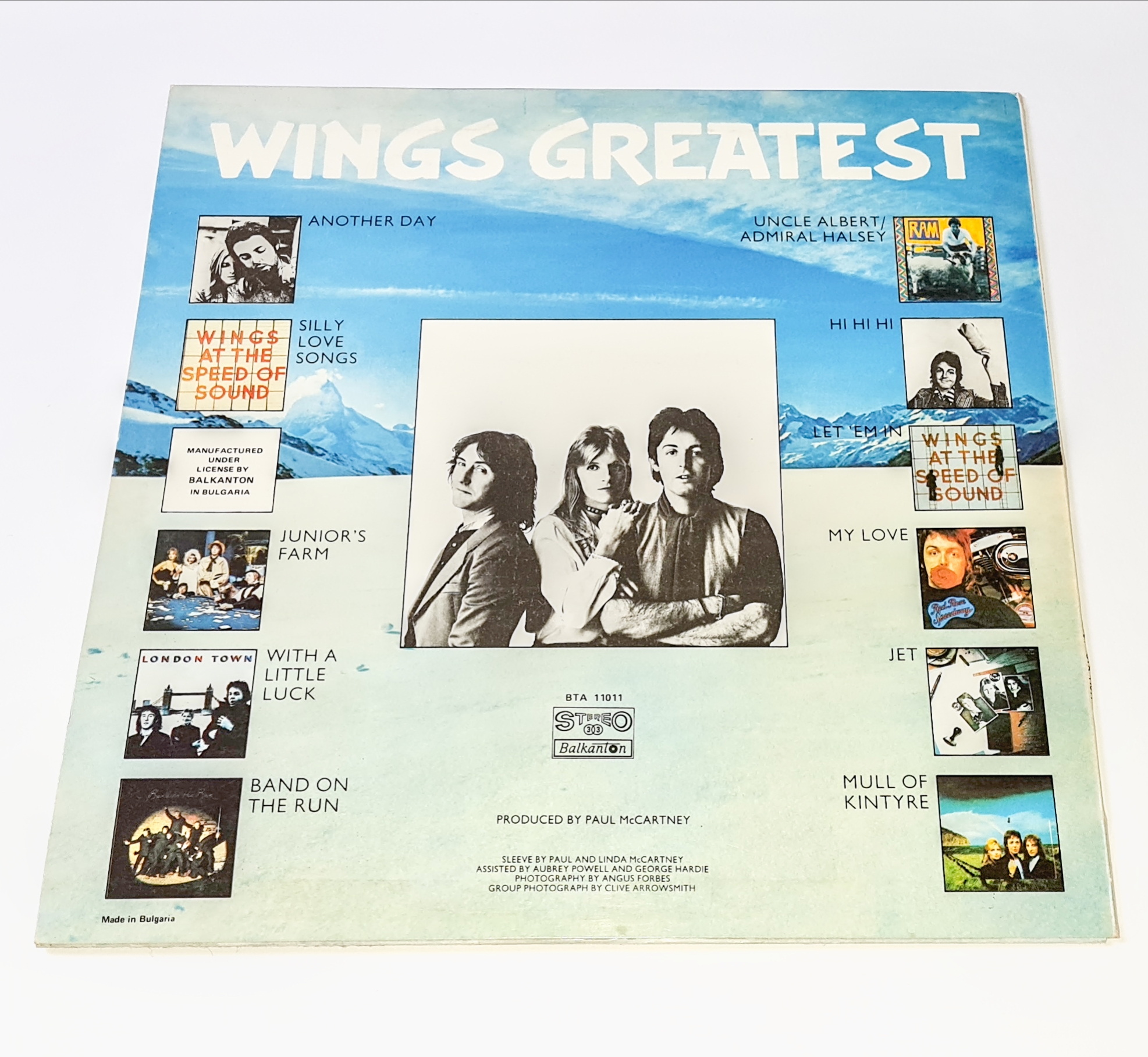 Wings – Wings Greatest 1984 VG+, VYPRANÁ Vinyl (LP)