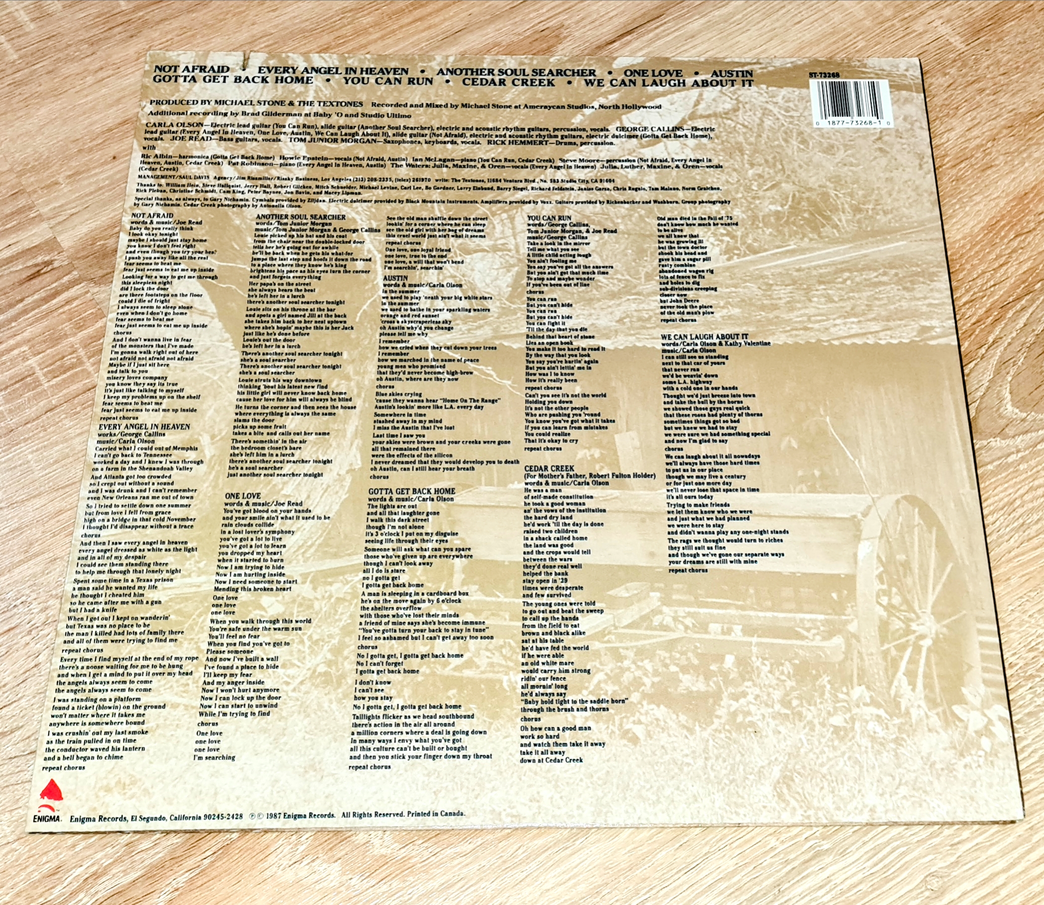 The Textones – Cedar Creek 1987 VG+, VYPRANÁ Vinyl (LP)