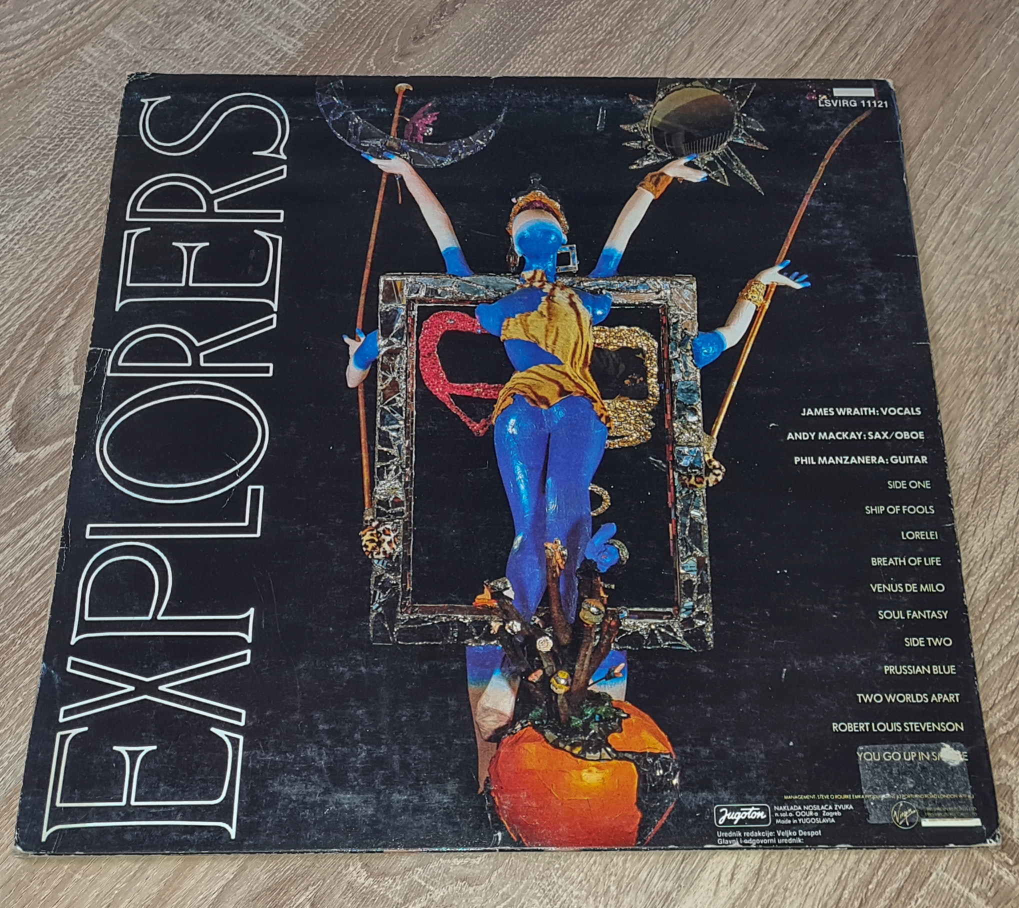 The Explorers – Explorers 1985 VG, VYPRANÁ Vinyl (LP)