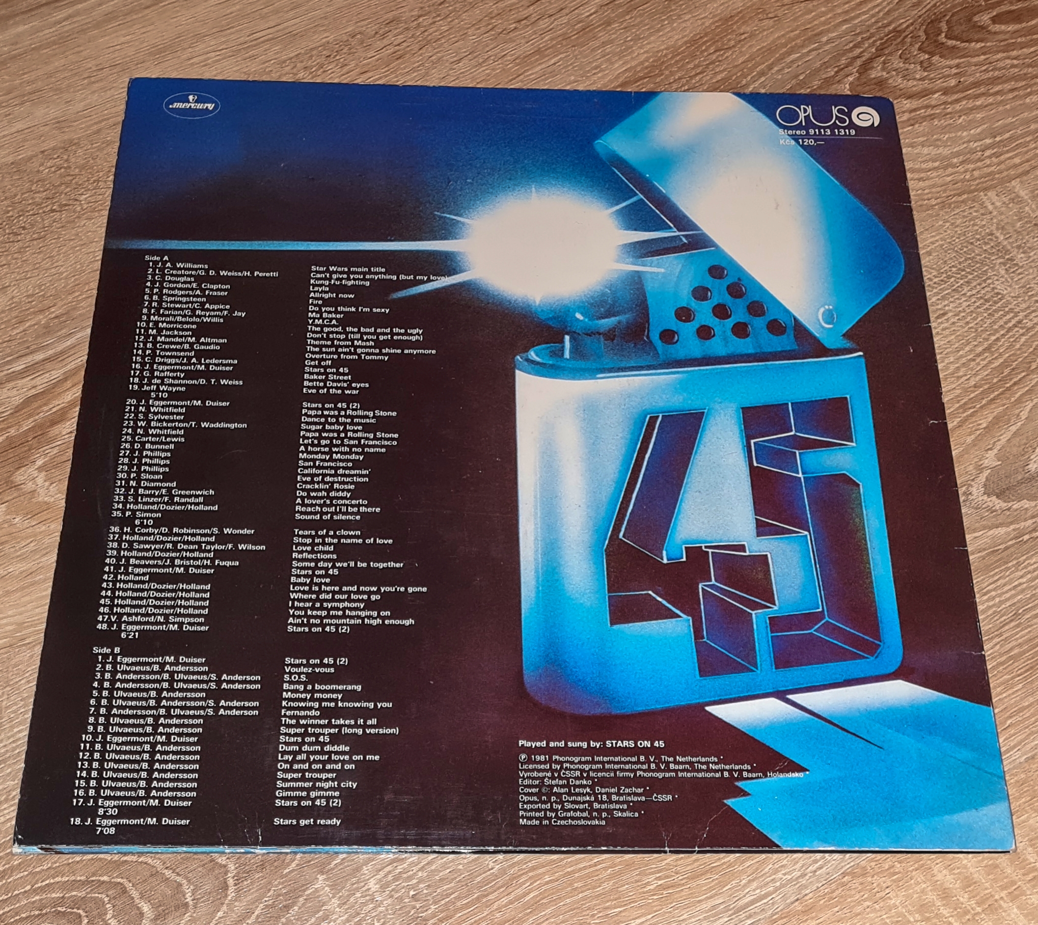 Stars On 45 – Stars On 45 (Volume II.) 1981 G+, VYPRANÁ Vinyl (LP)