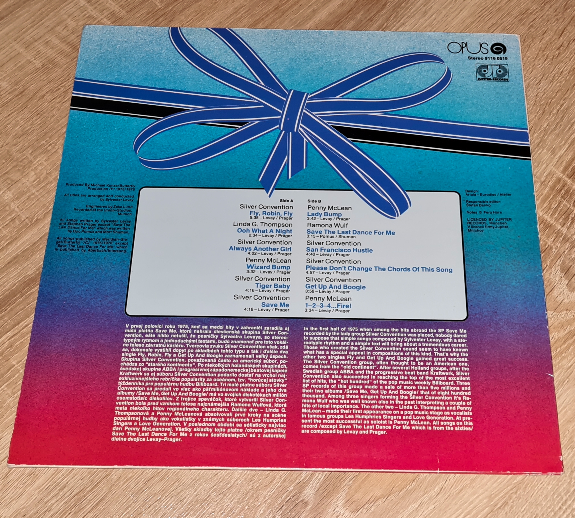 Success Silver Convention Penny McLean Ramona Wulf Linda G. Thompson 1977 VG+, VYPRANÁ Vinyl (LP)