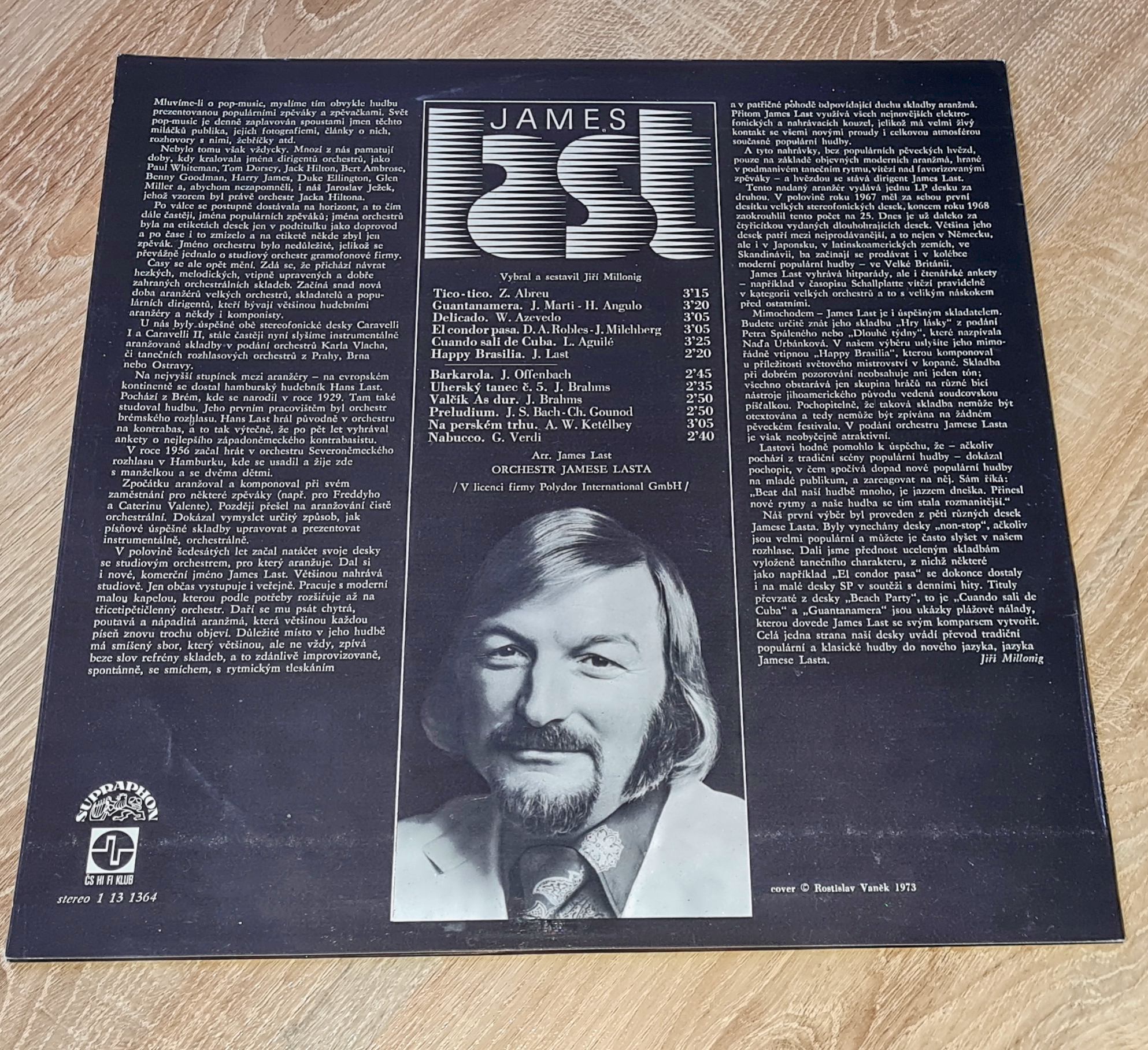 James Last – James Last 1973 EX, VYPRANÁ Vinyl (LP)
