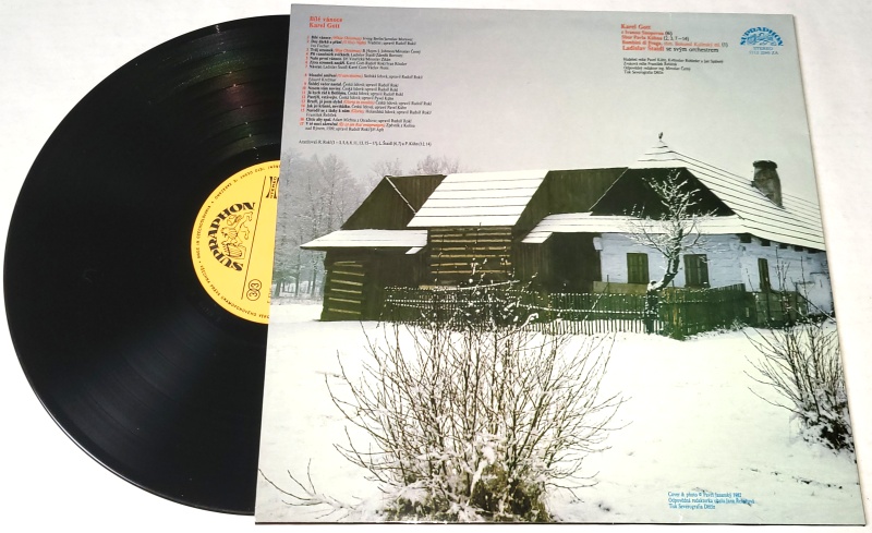 Karel Gott – Bílé Vánoce 1982 EX, VYPRANÁ Vinyl (LP)