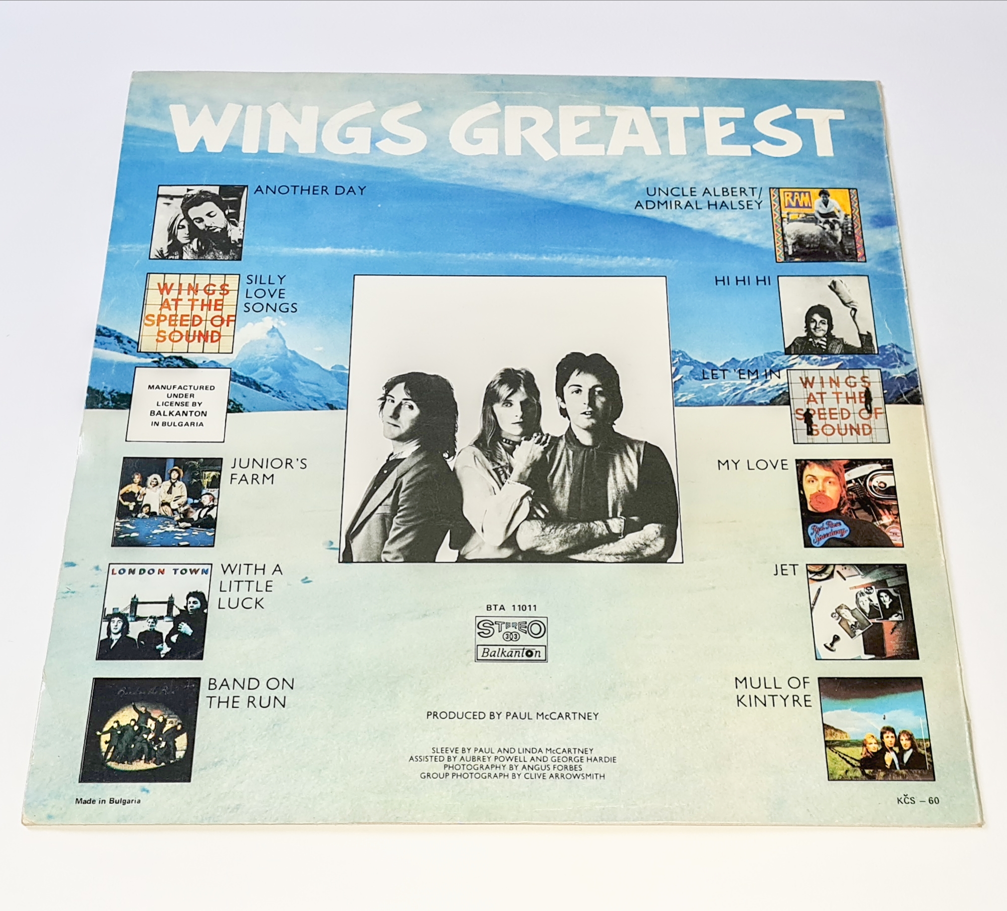 Wings – Wings Greatest 1984 G+, VYPRANÁ Vinyl (LP)