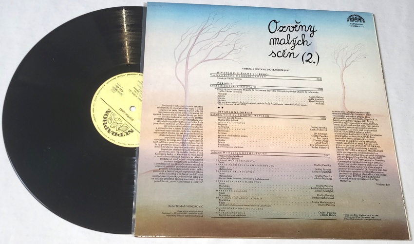 Ozvěny Malých Scén (2.) 1986 EX, VYPRANÁ Vinyl (LP)