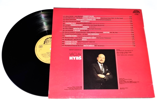 Václav Hybš – Hybš Hraje K Tanci 1984 VG+, VYPRANÁ Vinyl (LP)