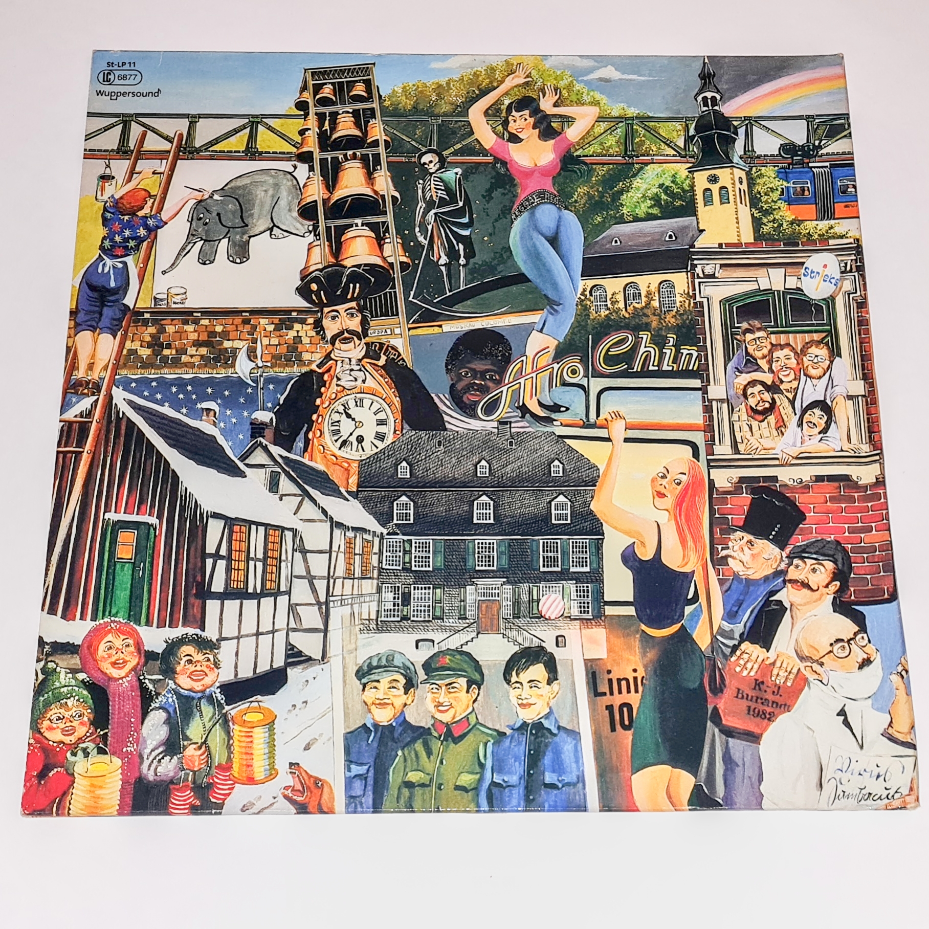 Striekspöen – Siehste - Dat Is Wuppertal 1982 VG, VYPRANÁ Vinyl (LP)