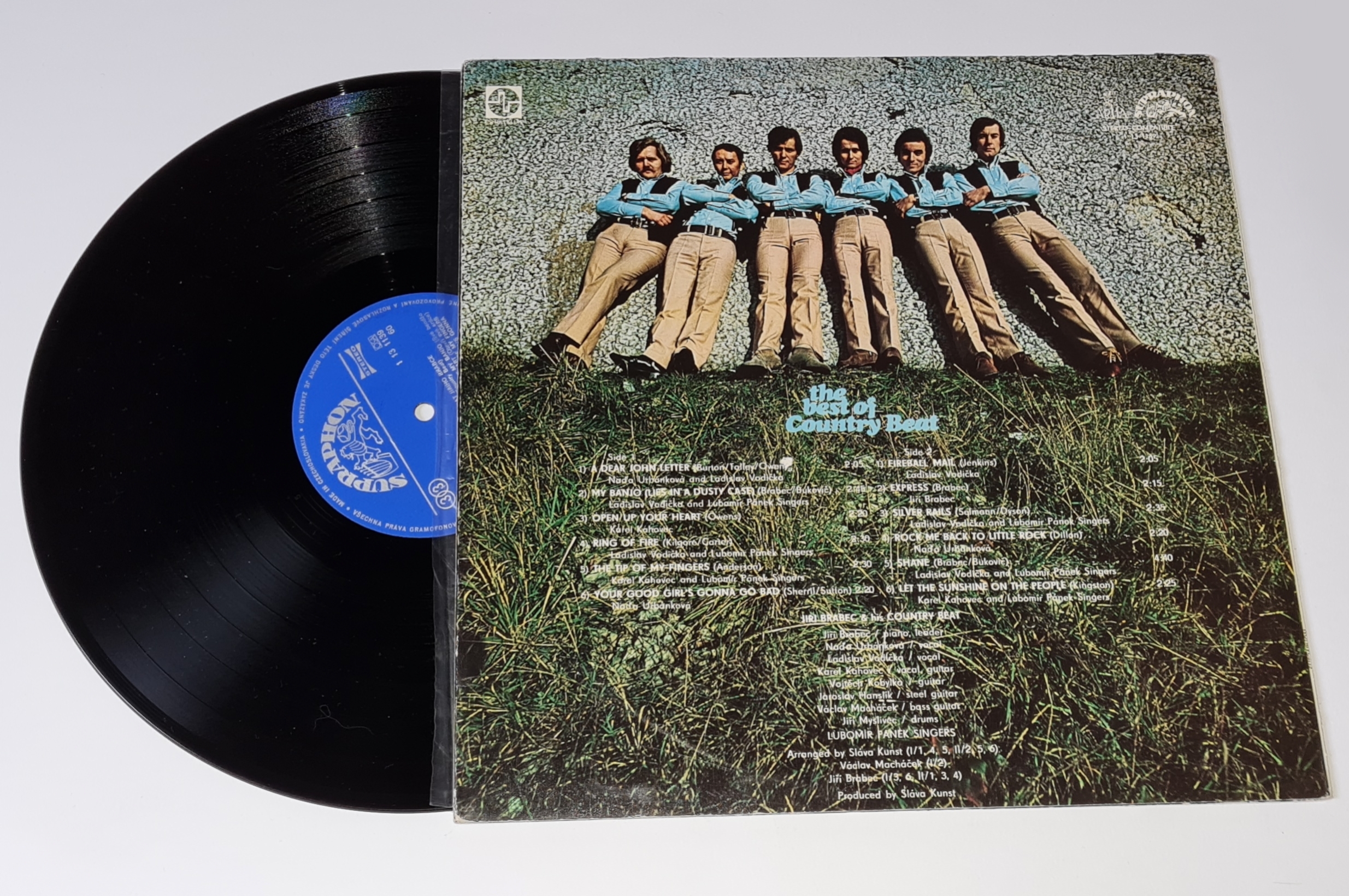 The Best Of Country Beat 1972 VG+, VYPRANÁ Vinyl (LP + plakát)