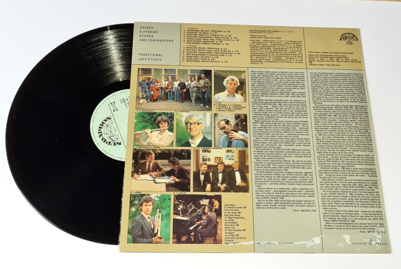 Traditional Jazz Studio – Ozvěny A Vyznání - Echoes And Confessions 1987 EX, VYPRANÁ Vinyl (LP)