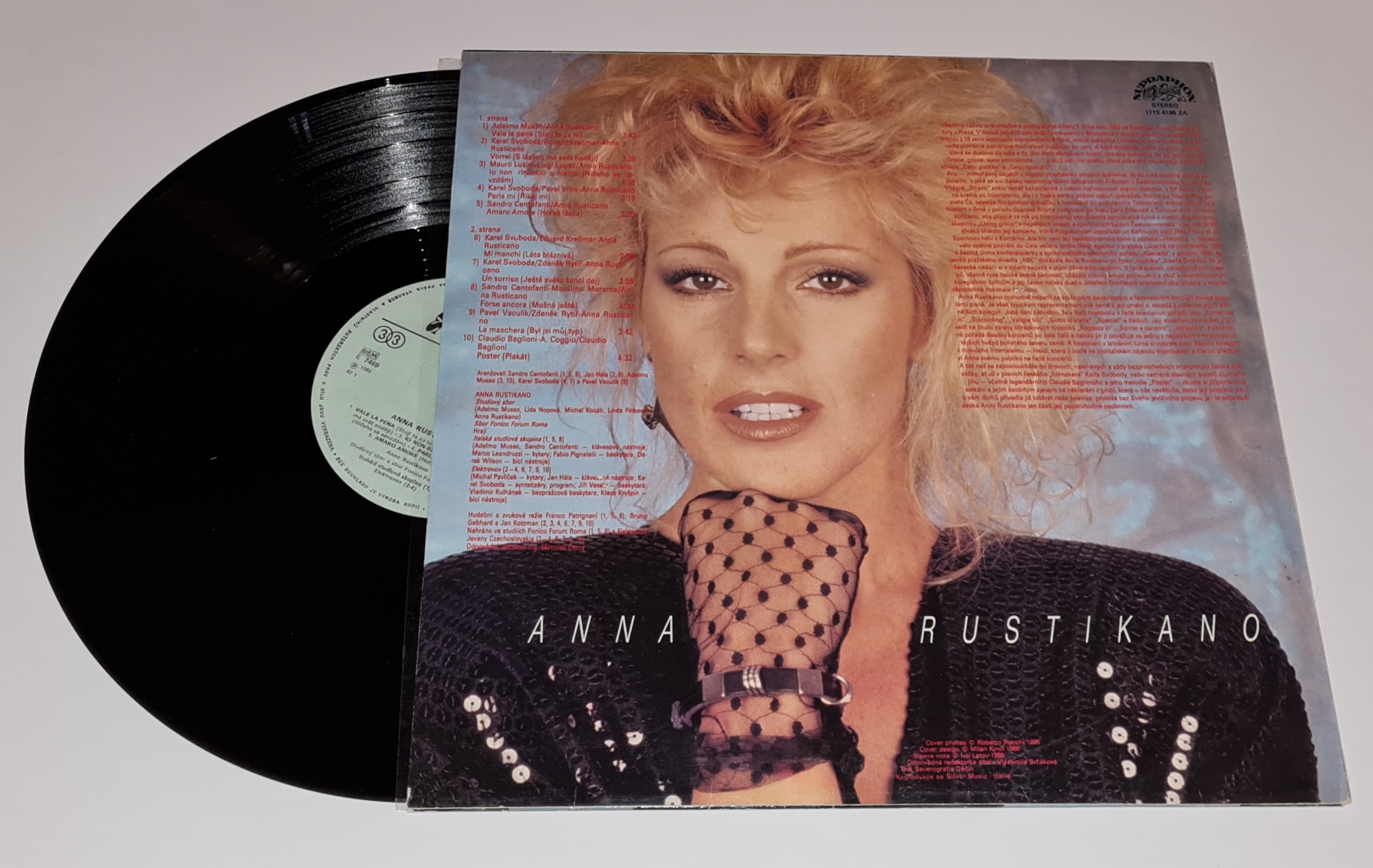 Anna Rustikano – Anna Rustikano 1987 EX, VYPRANÁ Vinyl (LP)