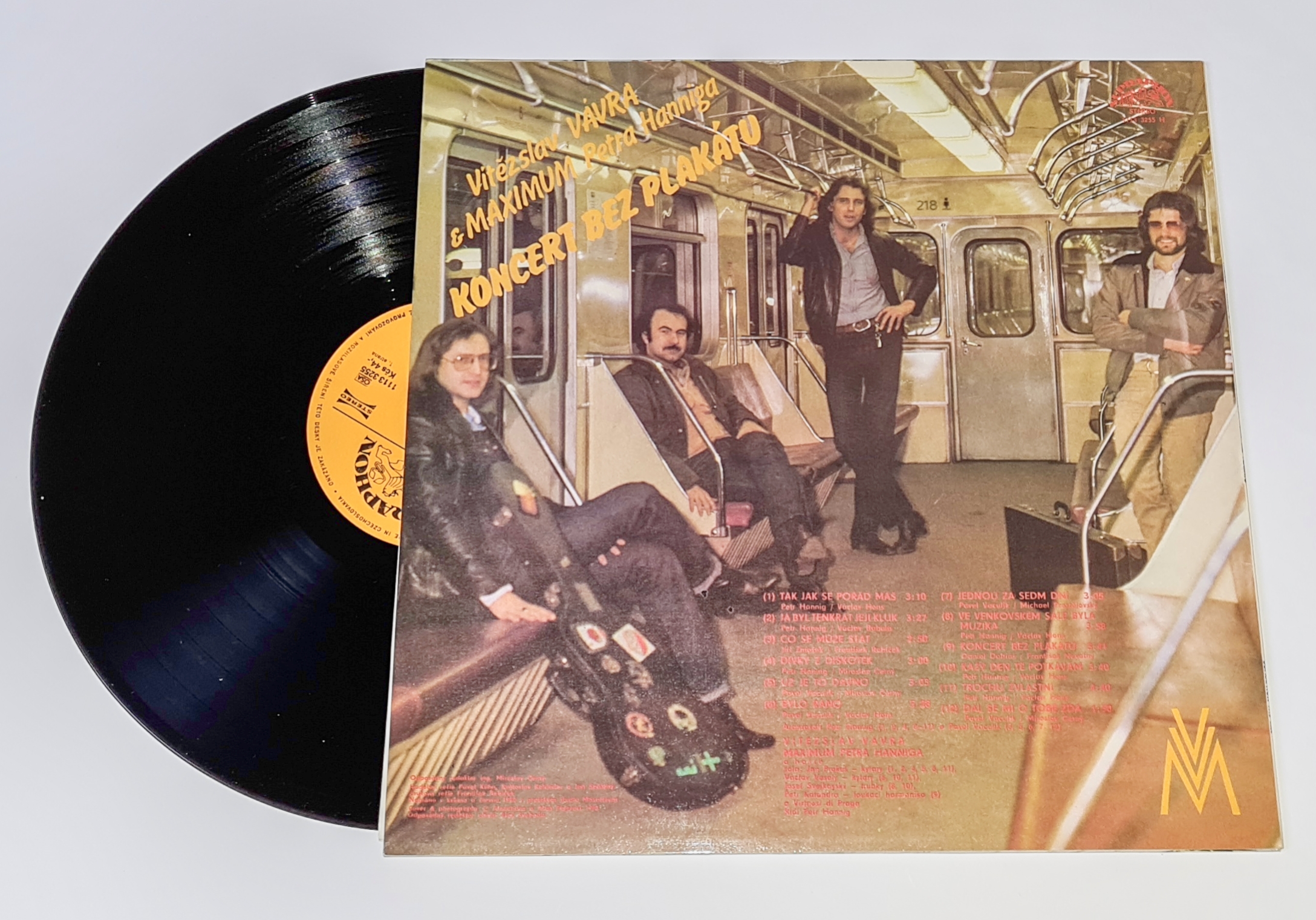 Vítězslav Vávra & Maximum Petra Hanniga – Koncert Bez Plakátu 1983 VG+, VYPRANÁ Vinyl (LP)