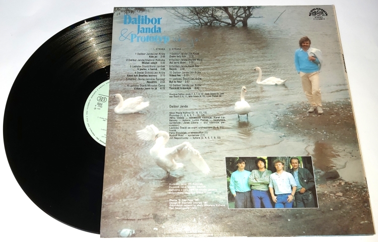 Dalibor Janda & Prototyp – Kde Jsi? 1987 VG-, VYPRANÁ Vinyl (LP)