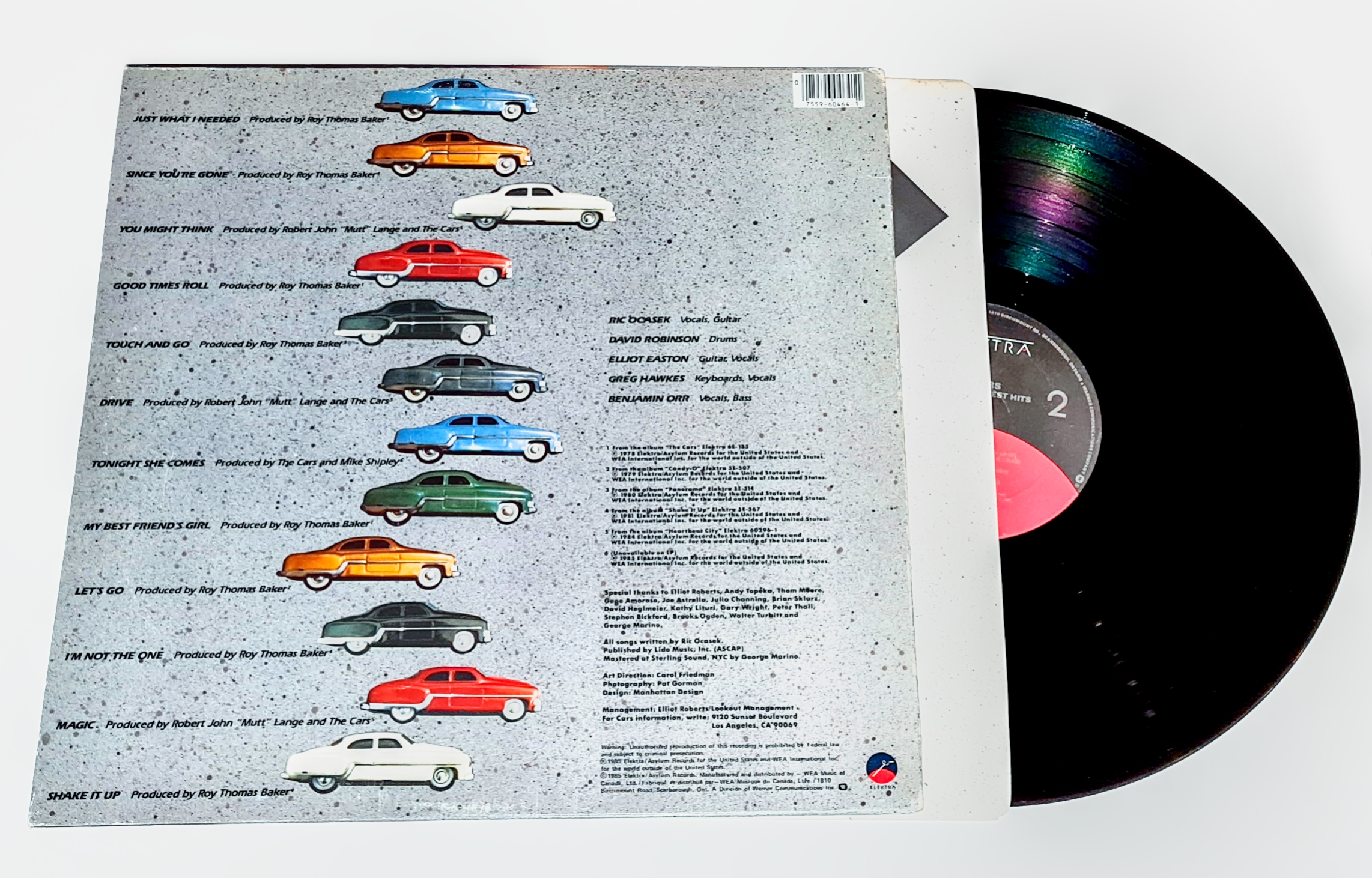 The Cars – The Cars Greatest Hits 1985 G, VYPRANÁ Vinyl (LP)