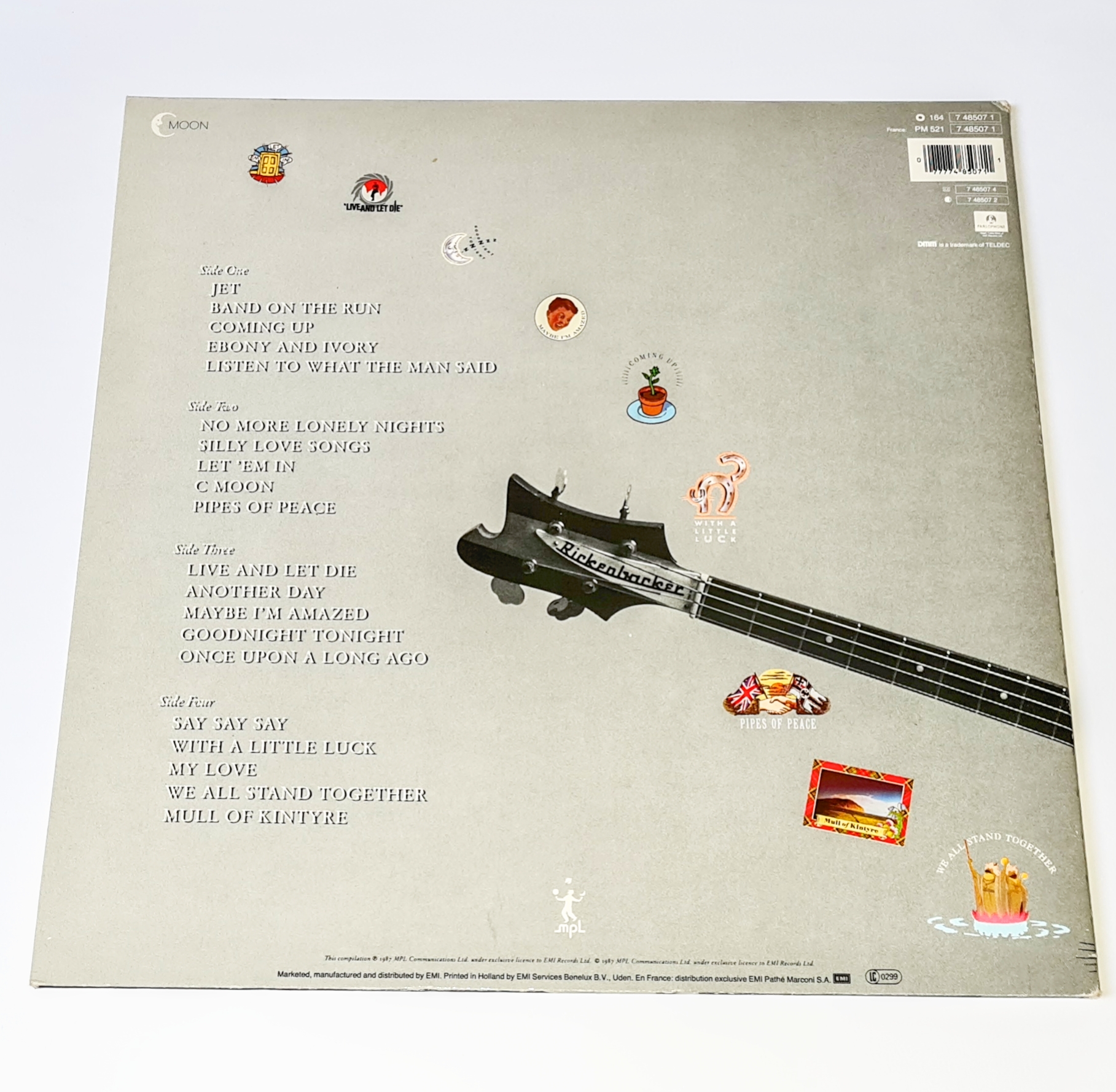 Paul McCartney – All The Best ! 1987 G, VYPRANÉ Vinyl (2LP)