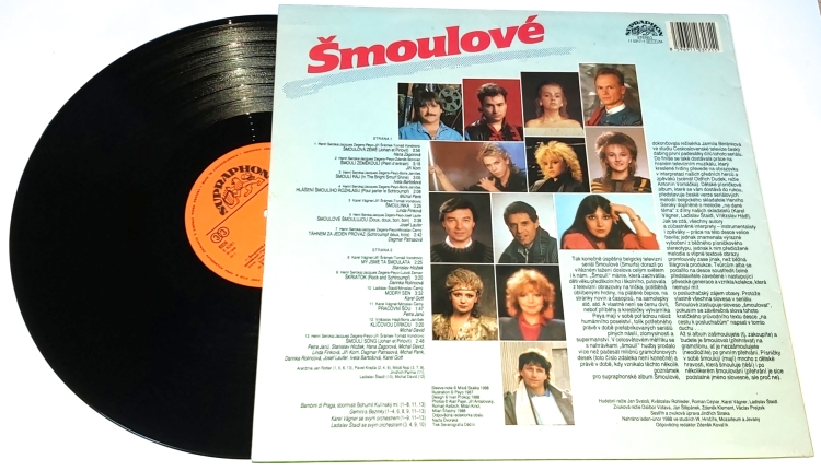 Šmoulové – Šmoulové 1988 NM VYPRANÁ Vinyl (LP)