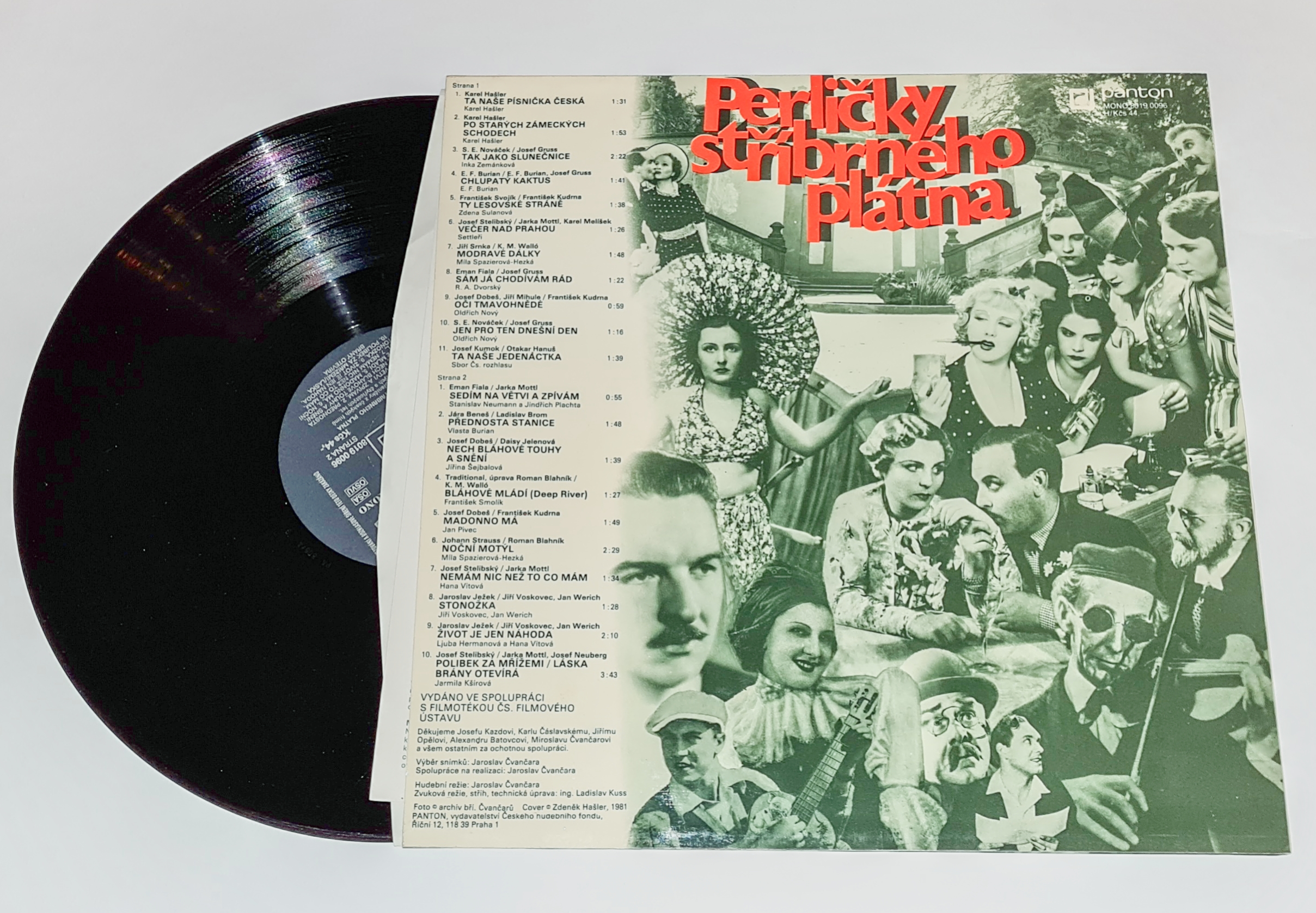 Perličky Stříbrného Plátna 1981 G+, VYPRANÁ Vinyl (LP)