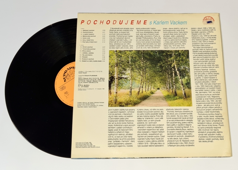 Pochodujeme S Karlem Vackem 1988 EX, VYPRANÁ Vinyl (LP)