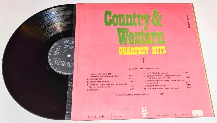Country & Western Greatest Hits (I) 1981 EX VYPRANÁ Vinyl (LP)