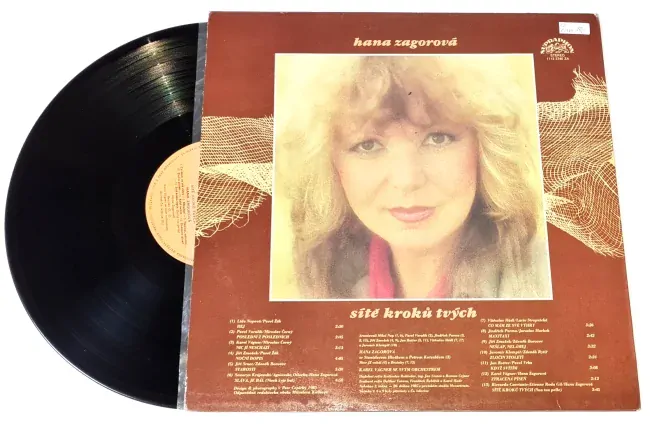 Hana Zagorová – Sítě Kroků Tvých 1985 G+, VYPRANÁ Vinyl (LP)