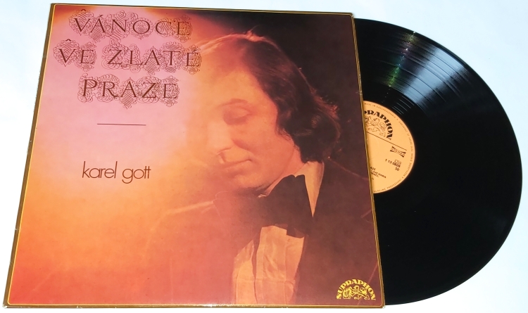 Karel Gott – Vánoce Ve Zlaté Praze 1973 EX, VYPRANÁ Vinyl (LP)